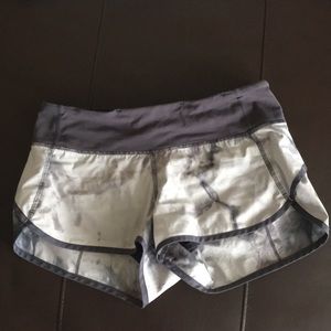 Tie Dye Lululemon Speed Shorts